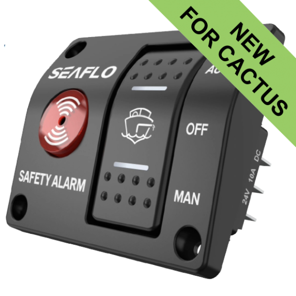 Seaflo ASP201 Bilge Alarm Switch Panel Only - 10A Max - 24V