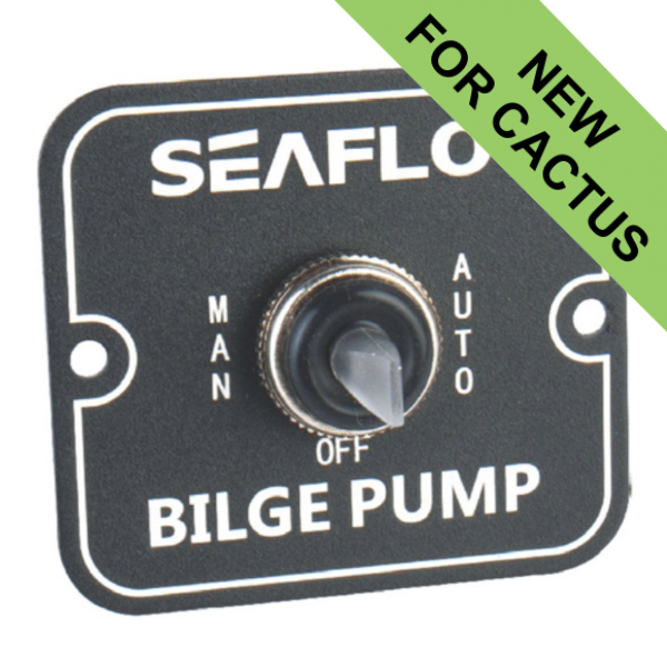 Seaflo SP01 Bilge Pump Switch Panel - 3-Way - 12V / 24V