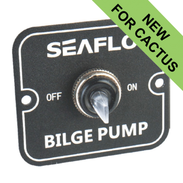 Seaflo SP02 Bilge Pump Switch Panel - 2-Way - 12V / 24V