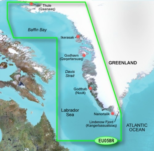 Garmin G3 Vision Regular - EU058R - Greenland West