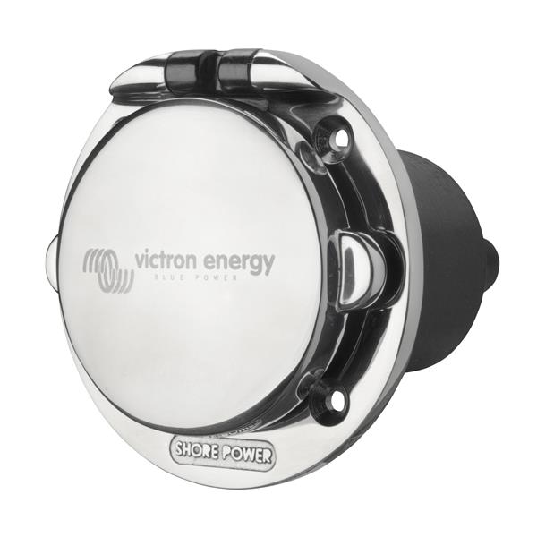 Victron Energy Shore Power Inlet 32a - Stainless Steel C/w Cover