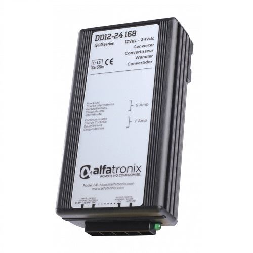 Alfatronix Dd12-24 168 Converter Dc To Dc Multi Selection - 12vdc To 24vdc 7a Continuous 9a Intermittent