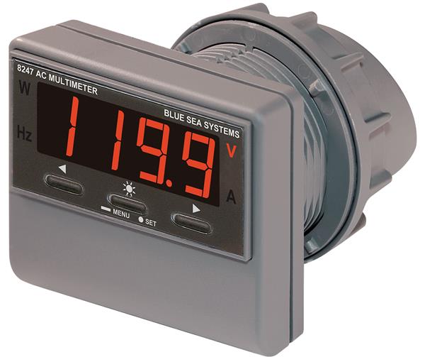 Blue Sea Digital Multimeter Ac W/alarm