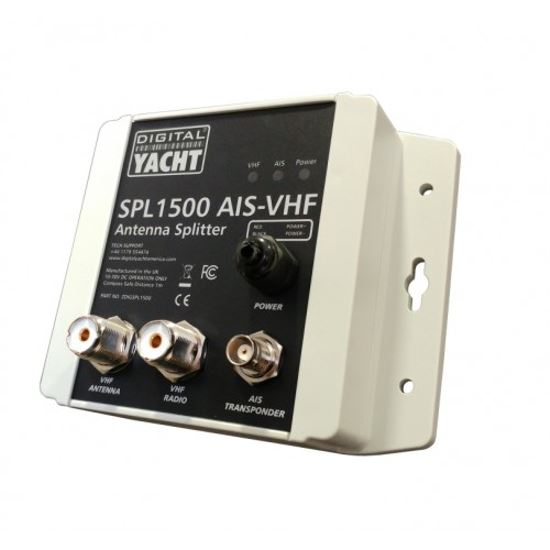 Digital Yacht SPL1500 VHF Antenna Splitter For VHF/AIS Operation From 1 Antenna