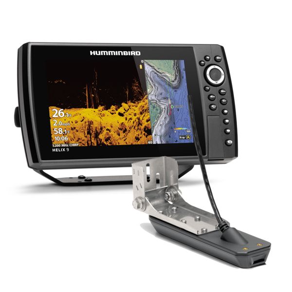 Humminbird Helix 9 G4N MEGA SI+ (Side Imaging) Plotter/Sounder (Metric) With Transducer