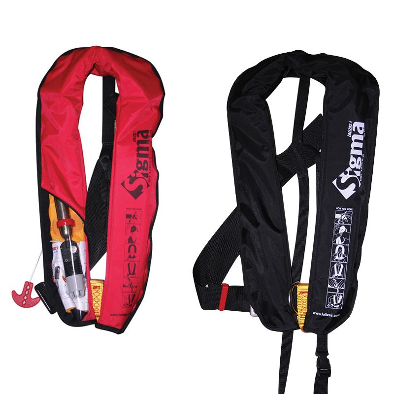Lalizas Sigma Lifejacket Automatic 170N. ISO 12402-3 Orange
