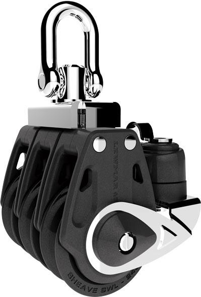 Lewmar 30mm Control Triple Block With Cleat Block