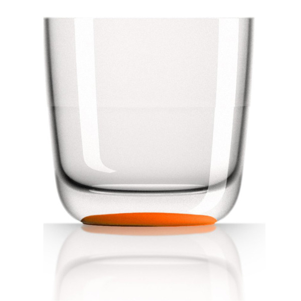 Marc Newson Palm Tumbler Glass - Orange - 285ml