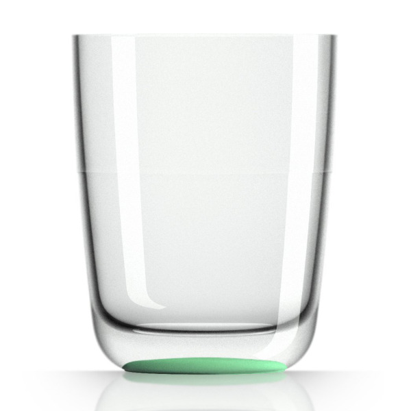 Marc Newson Palm Highball Glass - Glow Green - 425ml