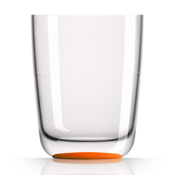 Marc Newson Palm Highball Glass - Orange - 425ml