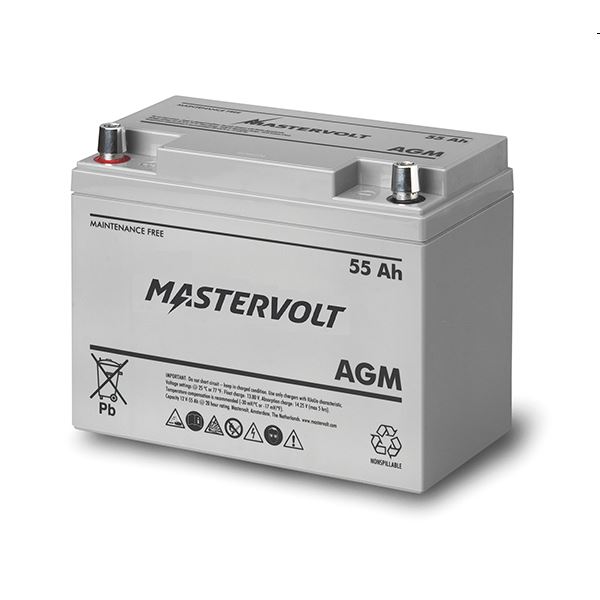 Mastervolt AGM Battery 12v/55Ah