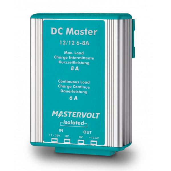 Mastervolt DC Master 12/12-6 DC-DC Converter - Isolated