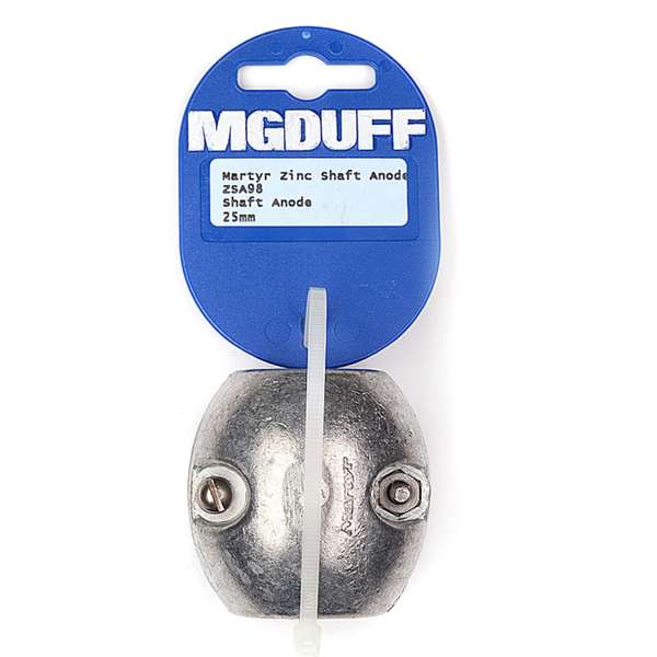 MG Duff ZSA98 Shaft Anode 25mm Diameter