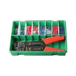 Boxed Assortments 56 Pre-Insulated Terminals + Crimping Tool