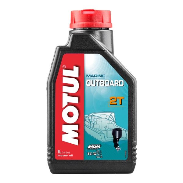 Motul Outboard 2T 2-Stroke TC-W3 Mineral Oil - 1l