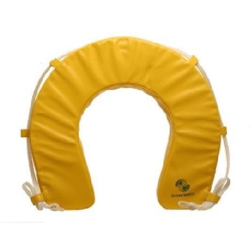Ocean Safety Soft Horseshoe Buoy Only - Yellow