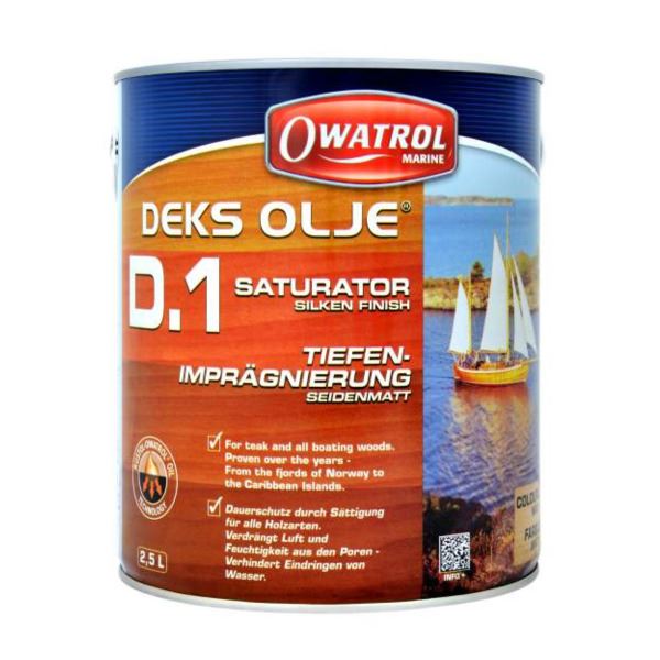 Owatrol Deks Olje D1 Saturating Oil - 2.5ltr