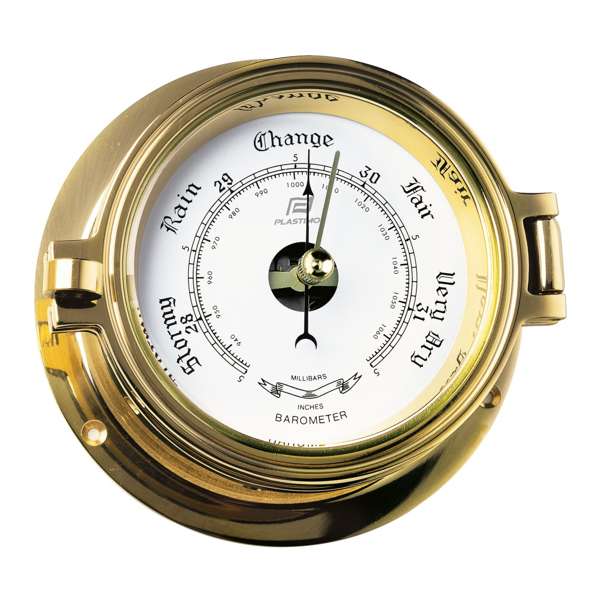 Plastimo Barometer 4.5inch Solid Brass
