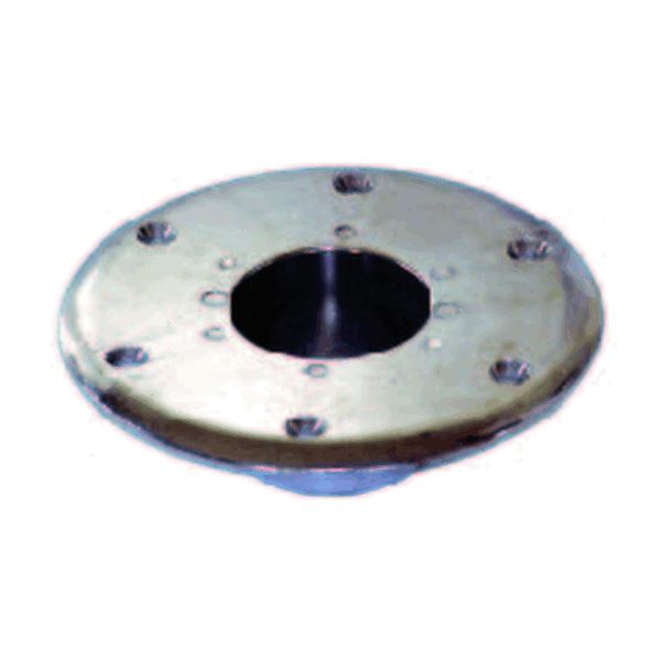 Plastimo Pedestal Bottom Plate for Alpax Table - Chrome - 160mm