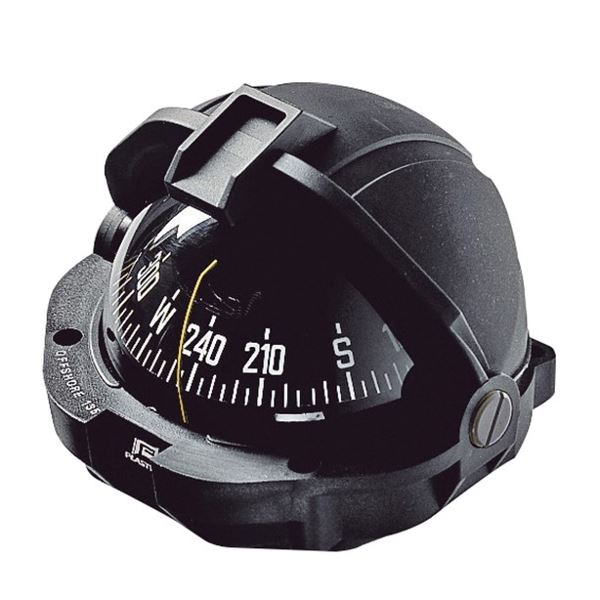 Plastimo Offshore 105 Compass Black with Black Conical Card