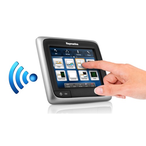 RAYMARINE A65 5.7INCH TOUCHSCREEN MFD WITH Wi-Fi � EU cartography