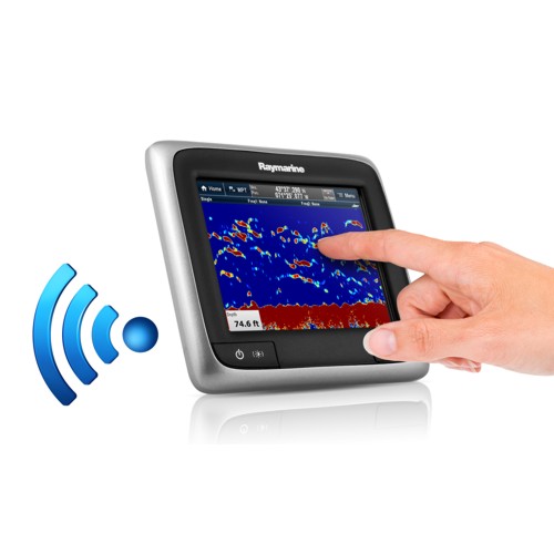 RAYMARINE A67 5.7INCH T-S MFD WITH Wi-Fi & FISHFINDER EX TD � EU cartography