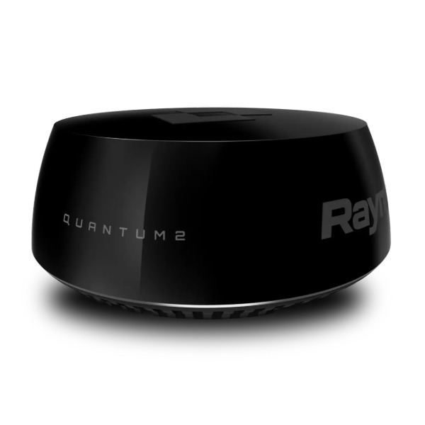 Raymarine Quantum 2 Q24D Doppler Radar Dome - 18 Inch - 15m Power/Data Cables - Black