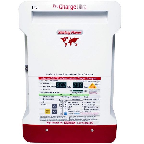 Sterling Power PCU1230 Pro Charge Ultra Charger - 12V / 30A - 3 Out