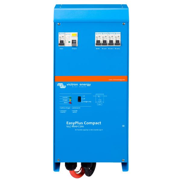 Victron Energy EasyPlus Compact Inverter / Charger - 12V/1600W/70-16A - VE Bus