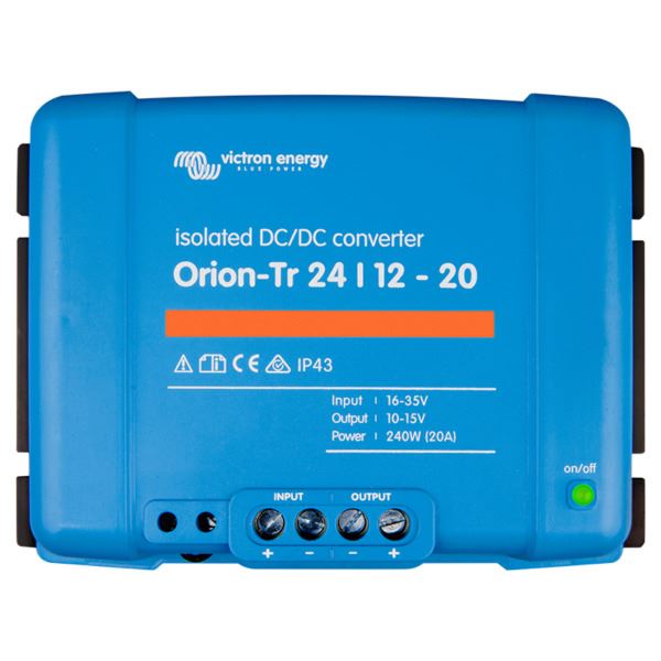 Victron Energy Orion-Tr 24/12-20A DC-DC Converter - 240W - Isolated