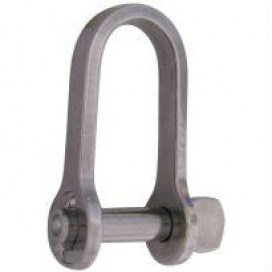 Waveline Key pin shackle flat AISI304 8x41mm