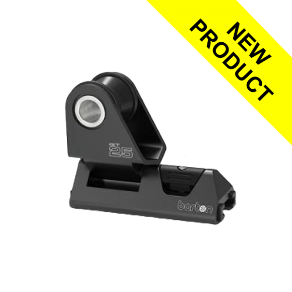 Barton 25mm Genoa Car Plunger Stop - Black