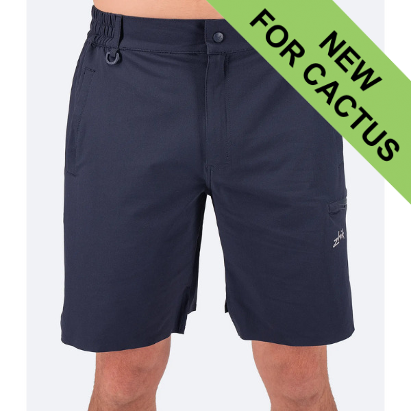 Zhik Performance Stretch Fast Dry Deck Shorts - Mens - Navy Blue - Sizes M to XL