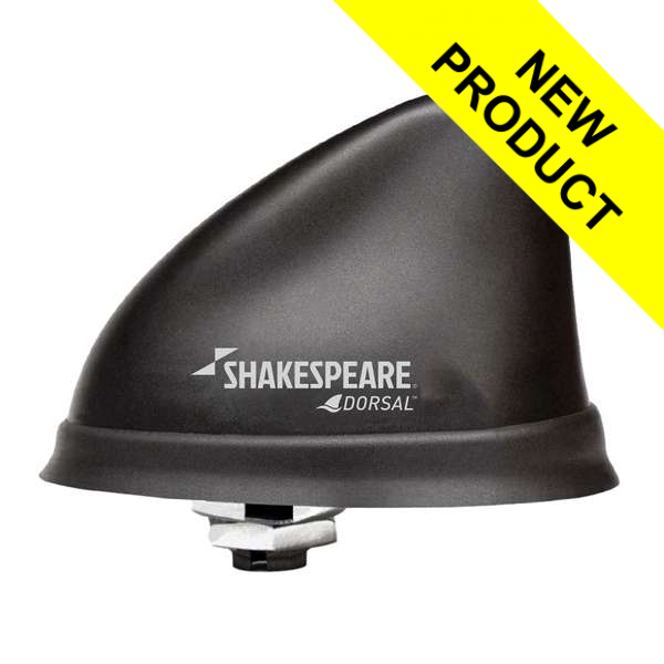 Shakespeare AIS Dorsal Antenna (Black) 8m Cable