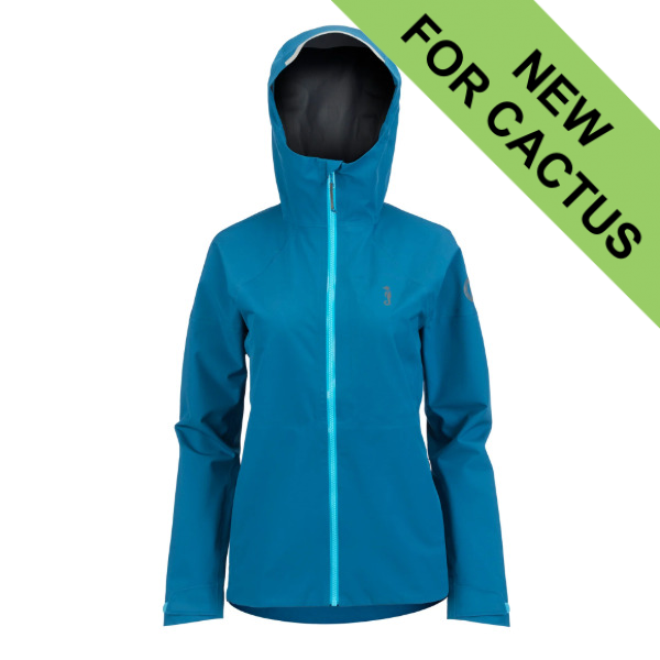 Mustang Womens Callan Waterproof Jacket - Ocean Blue / Bluefin - X-Large