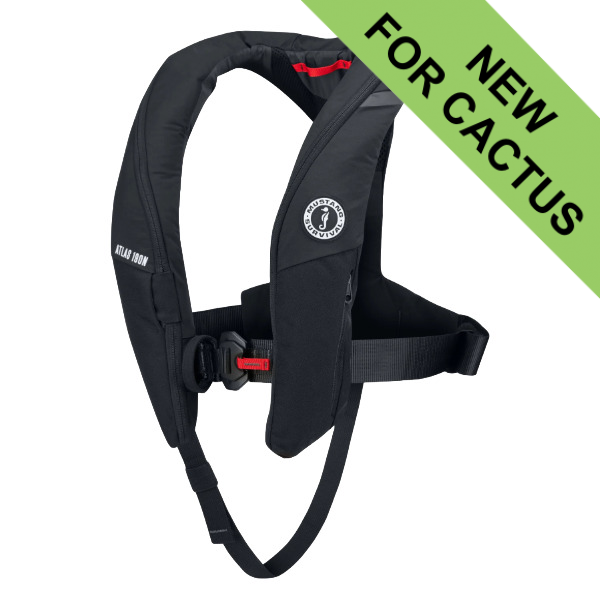 Mustang Atlas 190 Pro Sensor Automatic Life Jacket - Black