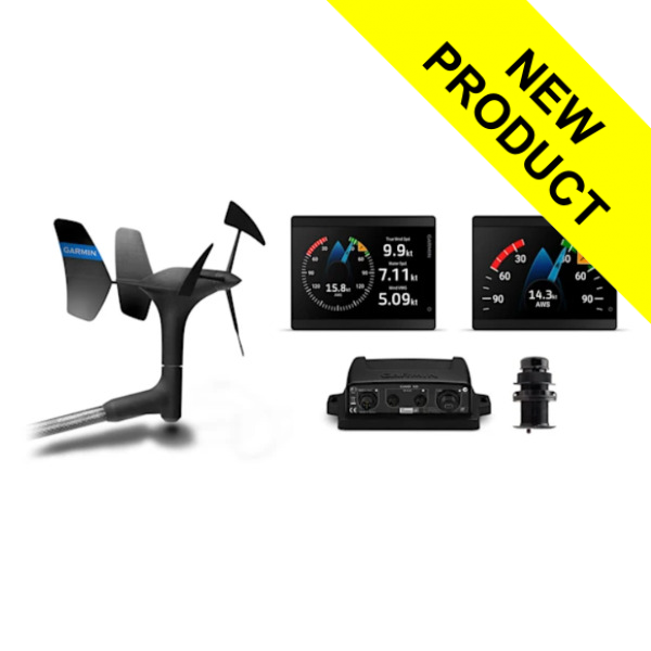 Garmin GMI 40 Wind / Speed / Depth System c/w DST820 / Wired gWind - Twin Display
