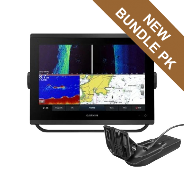 Garmin GPSMAP 1223xsv 12 Inch Chart Plotter + GT20-TM Transducer Bundle