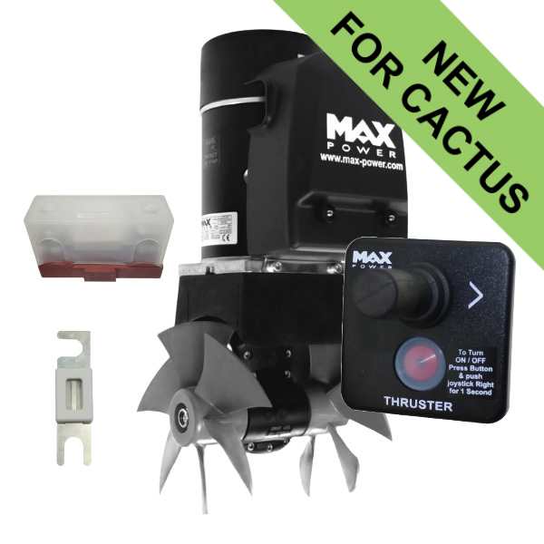 MaxPower CT80 Electric Bow Thruster Basic Bundle Pack - 24V - 83kgf - 185mm