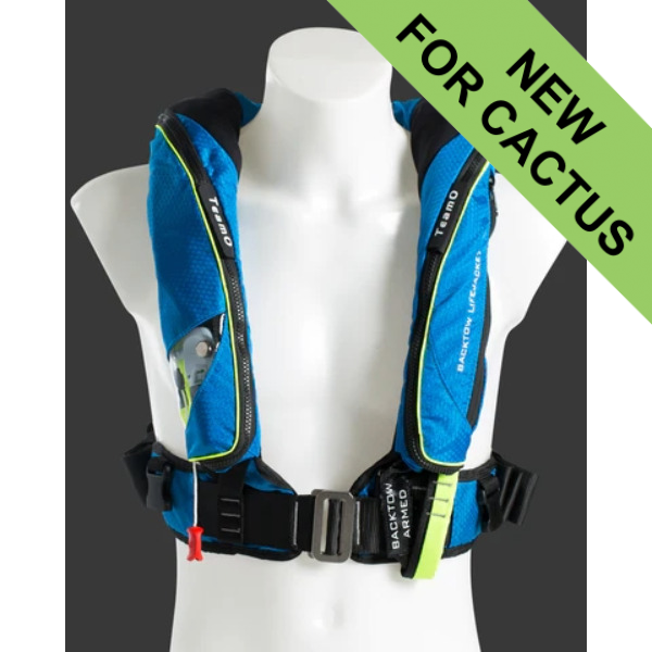 TeamO 275N Ocean BackTow Lifejacket - Pro Sensor Elite - Blue / Yellow
