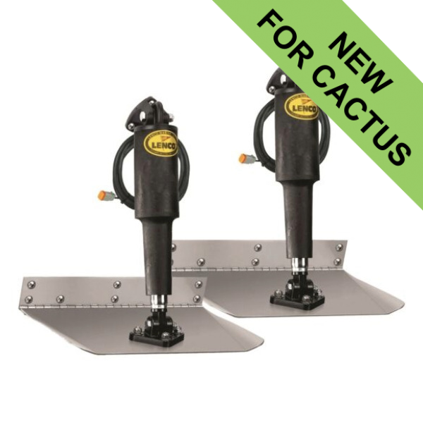 Lenco Trim Tab Kit - No Switch - 9in x 12in / 22.86 x 30.48cm