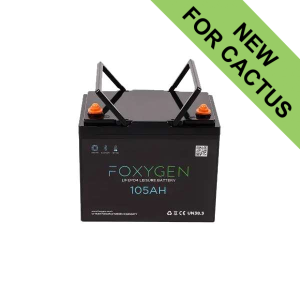 Foxygen 105Ah Lithium Battery with Bluetooth & Heating