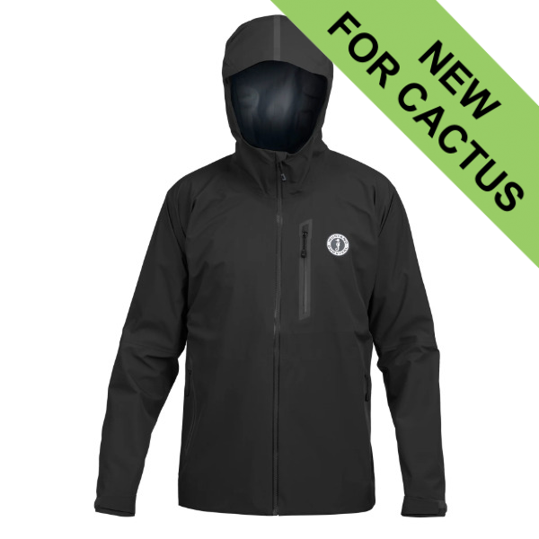 Mustang Mens Callan Waterproof Jacket - Black - Sizes M to XL
