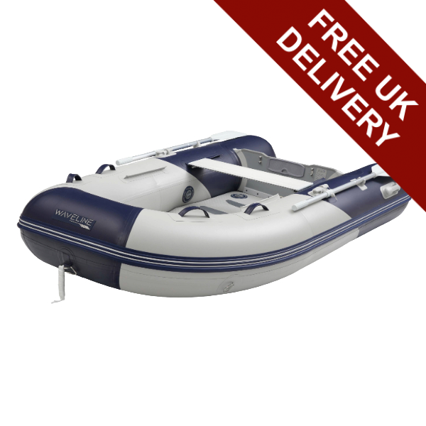 Waveline XT Inflatable Tender - Solid Transom - V-Hull Airdeck - 3.2m