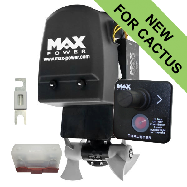 MaxPower CT45 Electric Bow Thruster Basic Bundle Pack - 12V - 39kgf - 125mm