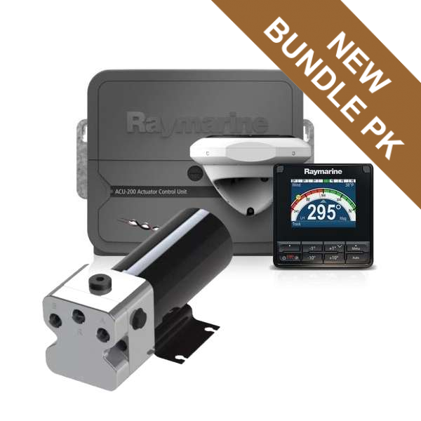 Raymarine Evolution Autopilot c/w p70s Control Head & ACU-200 With Type 1 Hydraulic Pump