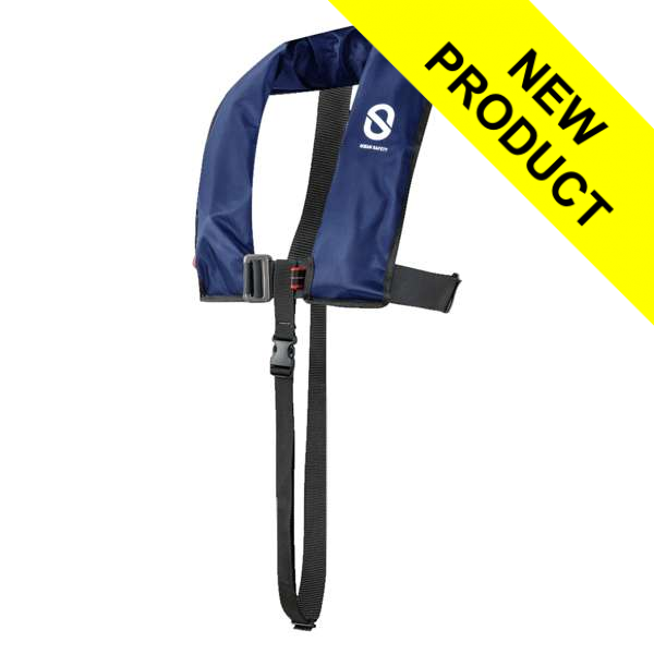 Ocean Safety XF 165N - Navy - Automatic With Harness