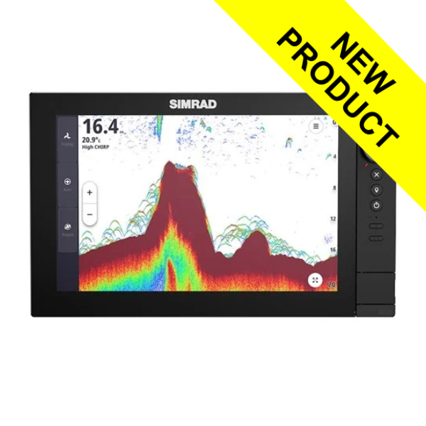 Simrad NSS4 Hybrid Multifunction Display - 12 Inch - Built-In Sonar