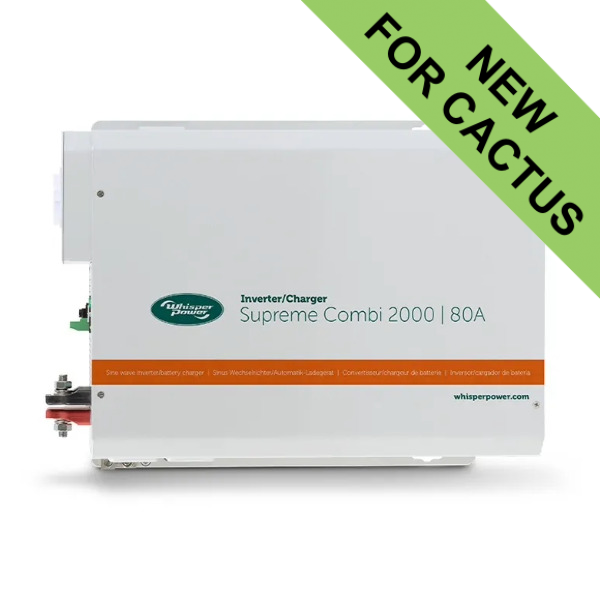 Whisper Power Supreme Combi Inverter/Charger - 12V/2000W