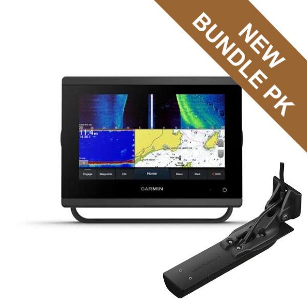 Garmin GPSMAP 723xsv 7-Inch Chart Plotter + GT56UHD-TM Transducer Bundle